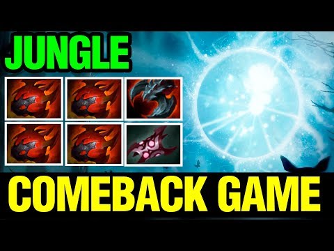 Something Is Wrong With This IO - CARRY IO JUNGLE 4X TARRASQUE COMEBACK GAME - 7.12 - Dota 2