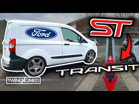 Ford Fiesta ST into Ford Transit Courier Van!*WORLDS FIRST*