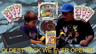 Oldest Pokemon pack we have ever opened & 151 Birthday Episode! Legacy Vault Cast 4