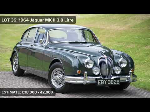 1961 Jaguar MKII 3.8 Sold at our Autumn Classic Car Auction