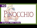 Pinocchio 1940 Original Trailer