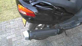 Original burgman exhaust mod streetlegal*