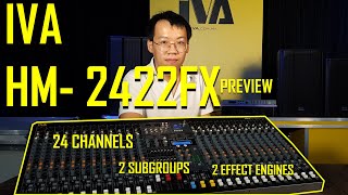 Preview IVA HM-2422FX Audio Mixer / HM2422FX