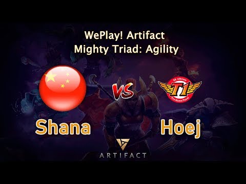 Shana vs Hoej - Quarterfinals | Artifact Mighty Triad: Agility | WePlay!