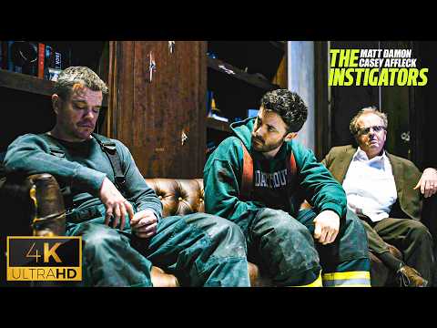Matt Damon & Casey Affleck’s Fireman Heist - The Instigators Scene 4K