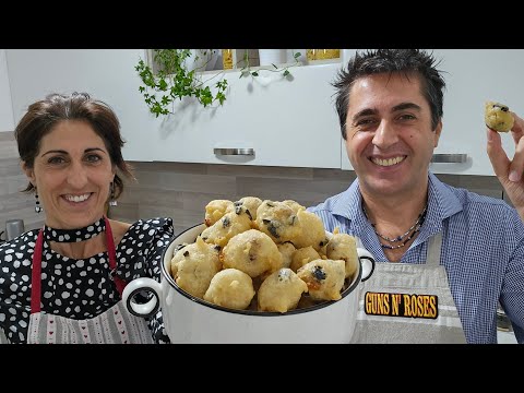 Pettole con olive e acciughe - Ricetta