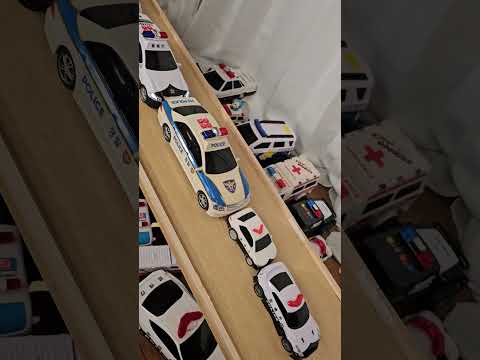 Count the  number of Police car #automobile #toys