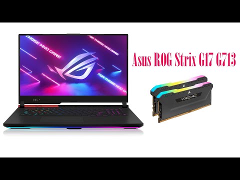 How to upgrade Ram/M.2 Asus ROG Strix G17 G713