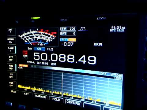 Solar Noise on 6 Meters (50 Mhz) - (7/3/2012)