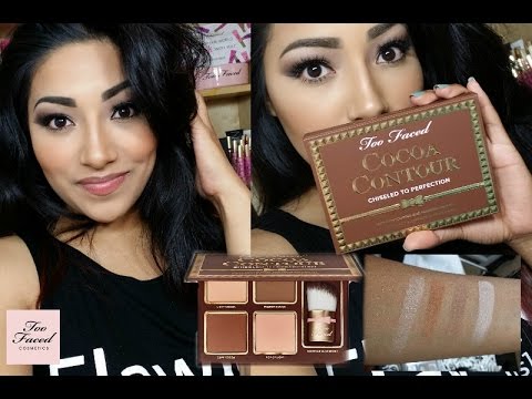 ToofacedCosmetics COCOA CONTOUR Chiseled To Perfection Palette Review + Full Demo