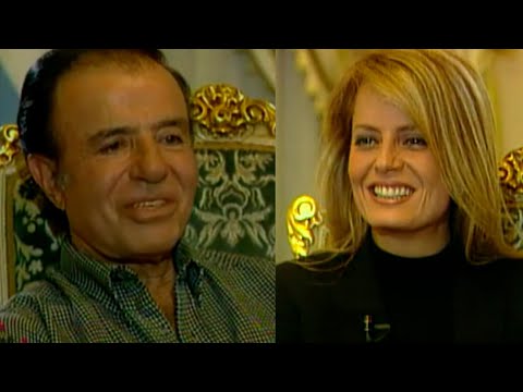 A ROMANCE THAT ENDED IN SCANDAL: The day Cecilia Bolocco interviewed Menem and love was born