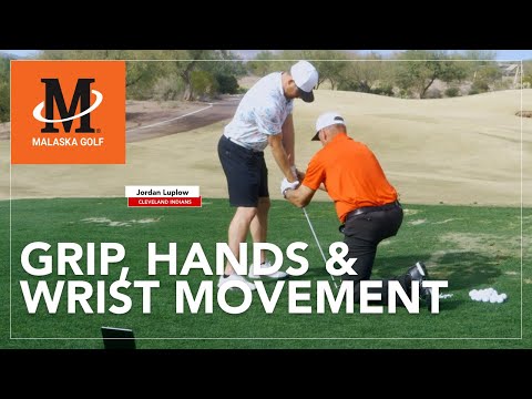 Malaska Golf // Player Lesson: Grip, Hands & Wrist Movement with Jordan Luplow, Cleveland Indians