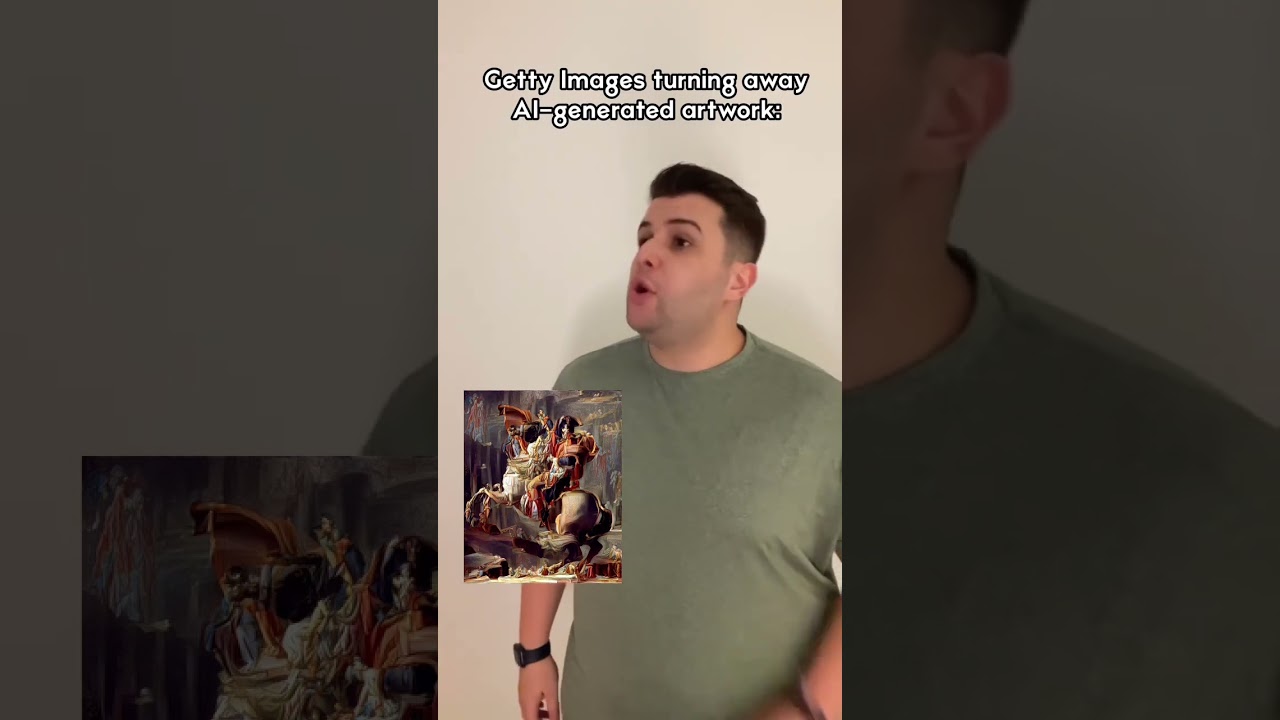 Getty Images BANS AI-generated artwork!