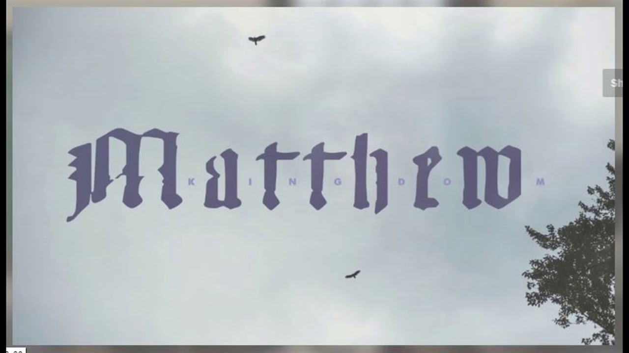 36. Blood Cries Out [Matthew] - Tim Mackie (The Bible Project)