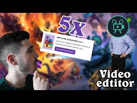 THE LOSER GIFTS 5 SUBSCRIPTIONS  | Rdu VS Video editor
