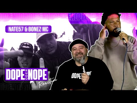 WAS EINE BOMBE VON TRACK! | Nate57 & Bonez Mc - Bissu dumm ?! | DOPE oder NOPE REACTION