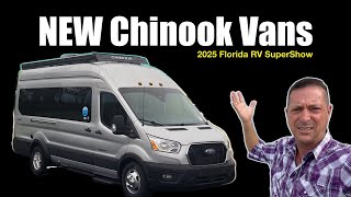 DRY BATH Chinook Bayside CAMPER VAN - 2025 Florida RV SuperShow