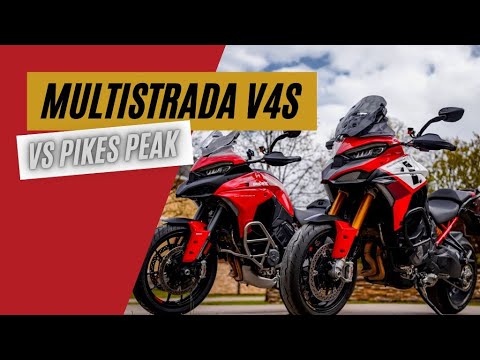 Multistrada V4s vs Pikes Peak обзор | Двое из ларца | Мотоциклы для Взрослых🇷🇺