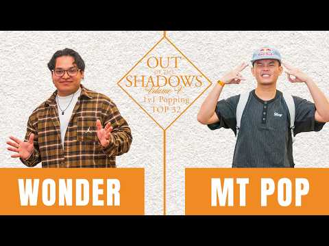WONDER VS MT POP | TOP 32 | POPPING 1V1 | OUT OF THE SHADOWS 2026