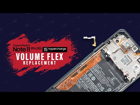 Xiaomi Mi 11i Hypercharge Volume Flex Replacement | Redmi Note 11 Pro 5G