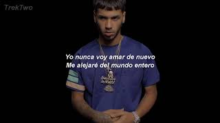 Anuel AA - Ceniza en Cenicero || LETRA