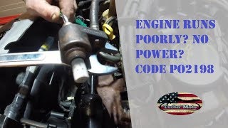 Car Runs Poorly, No Power-Code P2198 | Techn' Moto