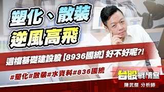 塑化、散裝逆風高飛…這檔基礎建設股【8936國統】好不好呢?! #塑化#散裝#水資料#836國統 (圖)
