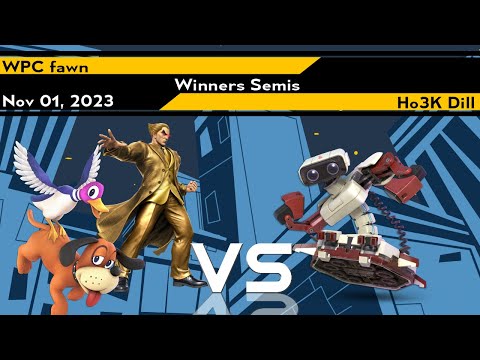 Xeno316 Winners Semis - fawn (Kazuya, Duck Hunt) vs Dill (ROB) - SSBU Ultimate Tournament