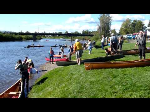 Fairbanks Paddlers' 2nd Annual Wooden Boat Regatta
