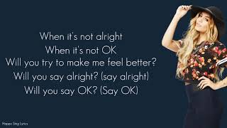 SAY OK - VANESSA HUDGENS (Lyrics)
