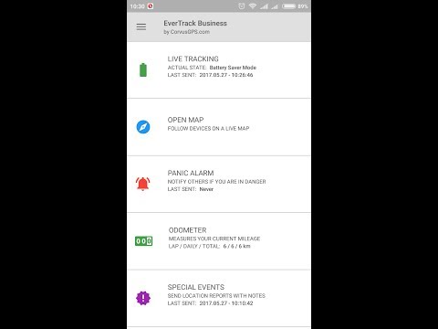 Corvus - EverTrack GPS tracker Video