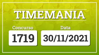 Capa de TIMEMANIA 1719