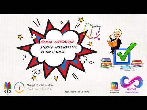 eProf presenta: indice interattivo in Book Creator