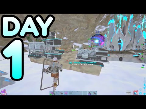 How a 4MAN Claims One Of The Most Broken MODDED Caves DAY 1 | Ark Unofficial PvP | FusionPvP25x