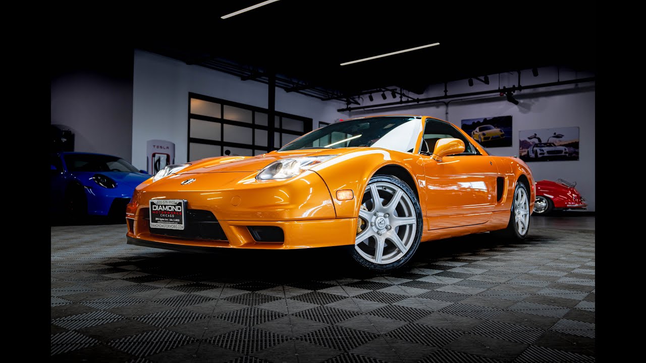 2003 Acura NSX-T! Only 37K original miles! Imola Orange ...