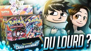 POKEMON | DÉCOUVERTE ME04 CHAOS ASCENDANT 💦 OPENING TCG