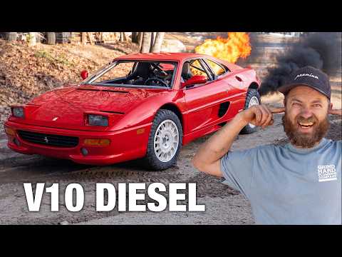 World's First Diesel Ferrari Makes Boost!