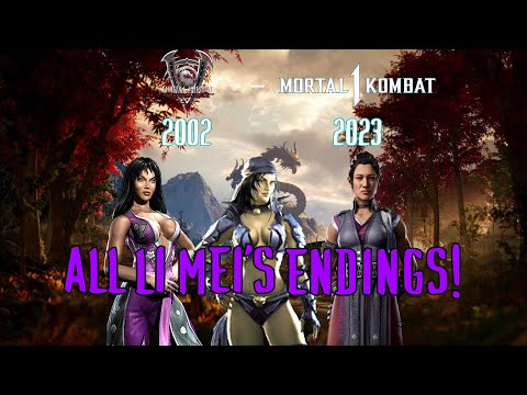 Mortal Kombat series - All Li Mei's Endings! (MK: Deadly Alliance - MK1 (2023))