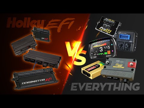 Holley efi  VS.  Fueltech, Motec, Haltech, ProEfi, Aem, , Etc. Terminator X / HP - Dominator -sniper