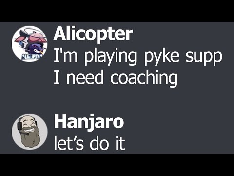 Teaching Alicopter How To Play Support Pyke! - League of Legends