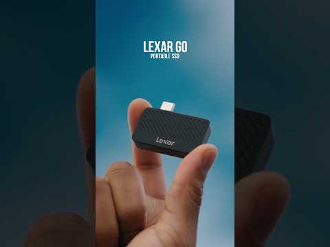 BESTES Creator-Zubehör für das iPhone 16 Pro (Lexar Go Portable SSD) – Winzige SSD für mobiles Fi...