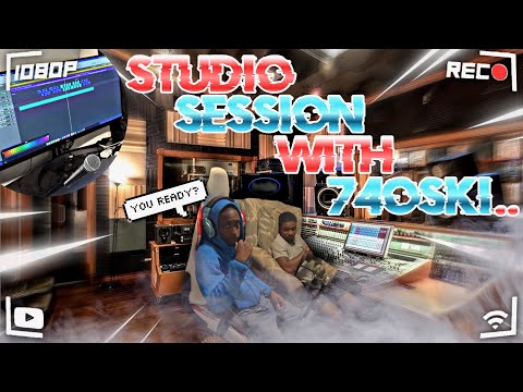 Studio Session Vlog With 74Oski x ShoeBoxxkidd