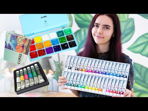 Best Gouache Brands for Beginners and Artists | Comparison 🎨