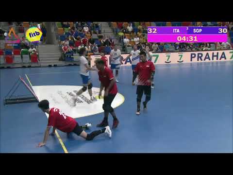 SINGAPORE vs ITALY | M SEMI-FINAL | FULL GAME HIGHLIGHTS | WORLD TCHOUKBALL CHAMPIONSHIPS 2023