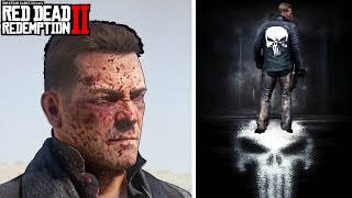 The Punisher Unleashed in Red Dead Redemption 2