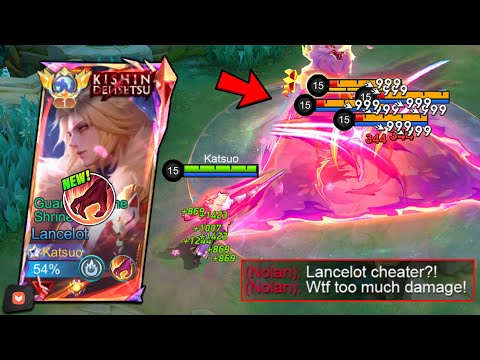 TOP SUPREME LANCELOT NEW BUILD FOR DAMAGE HACK 2025! 😈 THIS BUILD IS TOTALLY BROKEN - Mobile Legends