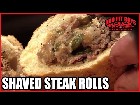 How to Grill Shaved Steak Rolls | Recipe