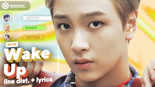 NCT 127 (엔시티 127) - &#39;Wake Up&#39; // Line Distribution + Lyrics