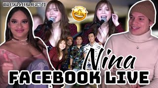 Latinos react to Nina&#39;s AMAZING Facebook Live performance