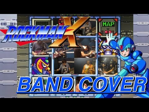 ロックマンXのBGMをバンドカバー！/ MEGAMAN X Medley - Band Cover